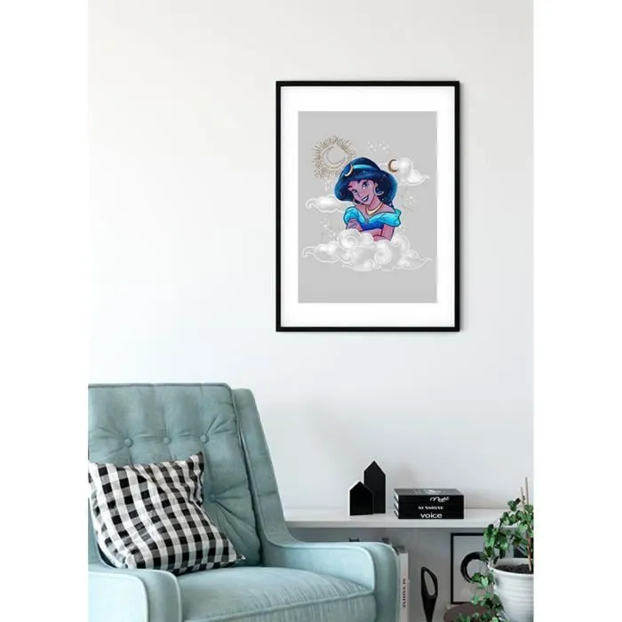 Poster - Disney - Aladdin - Jasmine - 50 cm x 70 cm - Décoration murale - Intérieur-3