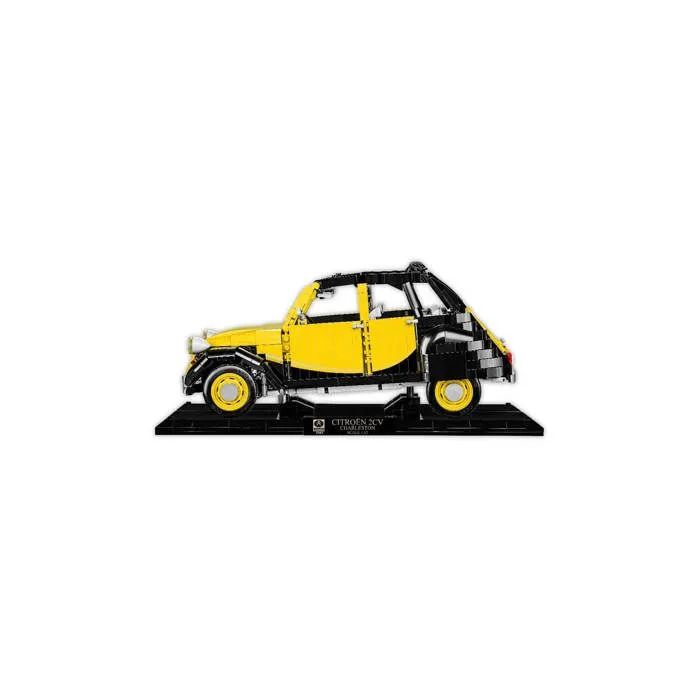 Maquette - CITROEN - 2CV CHARLESTON E.E - 1630 PCS - Échelle 1/12 - Intérieur-4