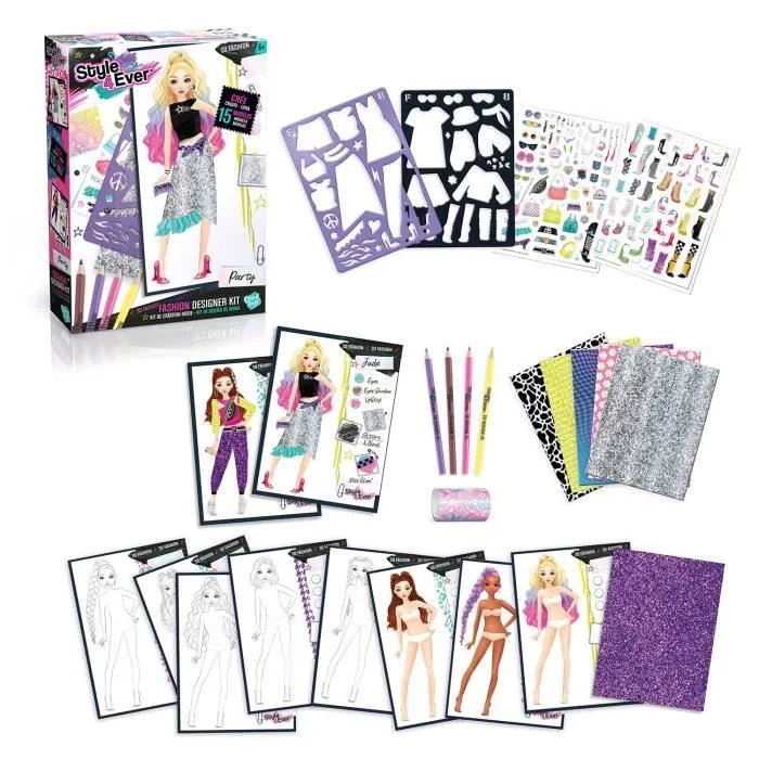 Style For Ever - Fashion Designer - Kit de mode - OFG 284 - Canal Toys-1