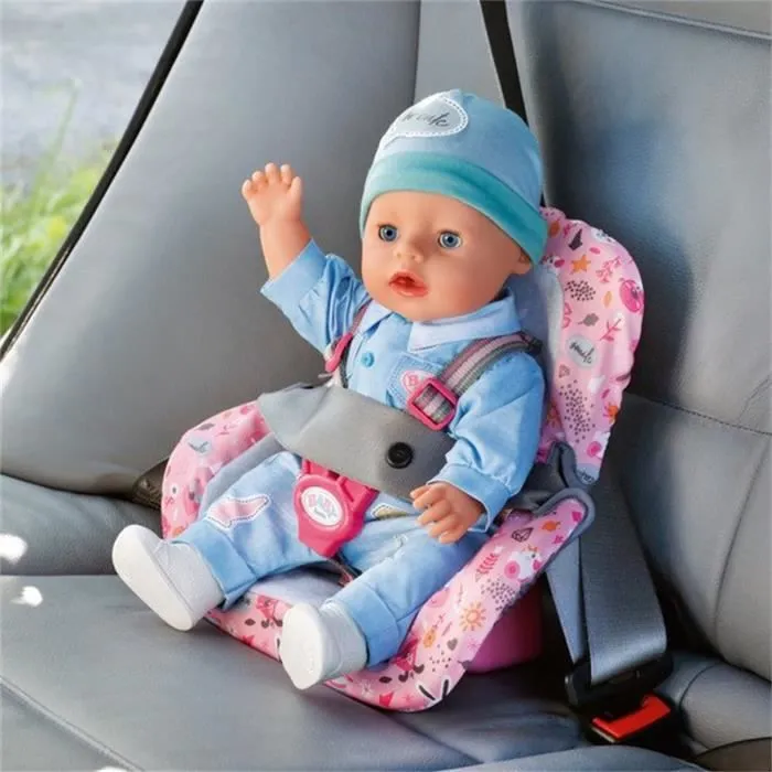 Zapf Creation 832431 Baby born Siège auto pour poupée 36 et 43 cm-2