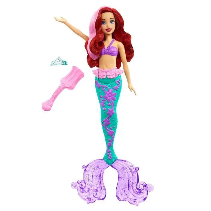 Princesse Disney - Ariel Cheveux Fabuleux - Poupées Mannequins - 3 Ans Et +-0