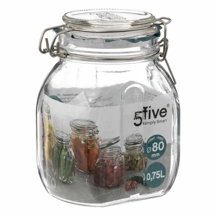Bocal en Verre Gradué "Jarro" 750ml Transparent-3
