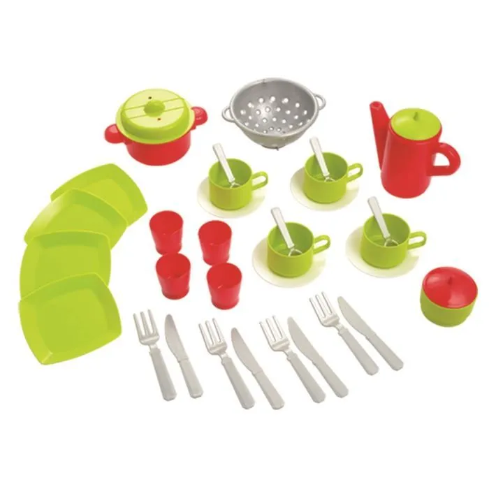 ECOIFFIER 100% CHEF Sac Dinette Bubble Book - 35 accessoires-1