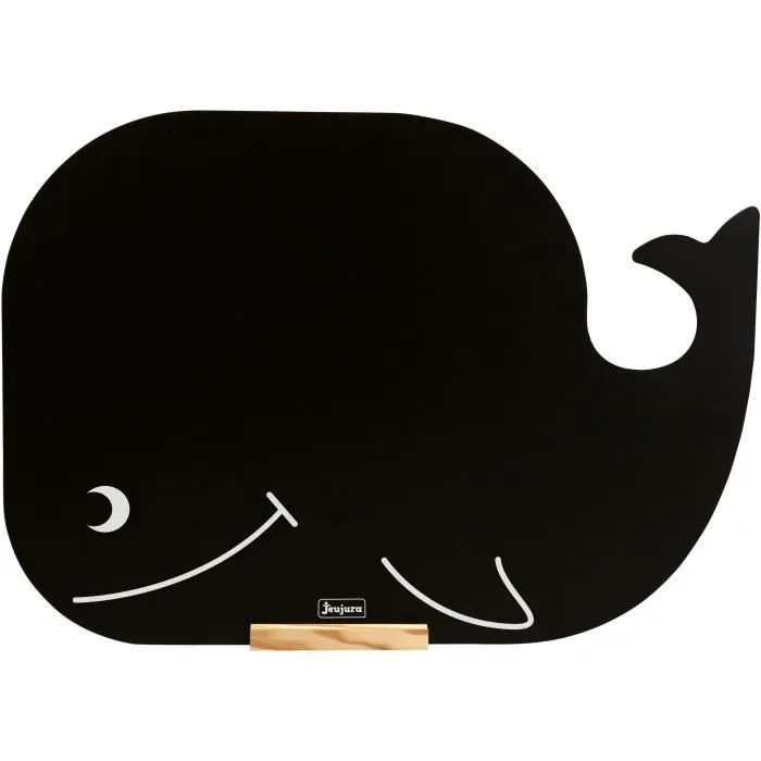Tableau mural baleine - JEUJURA - 80 x 57 - Enfant - Intérieur-0