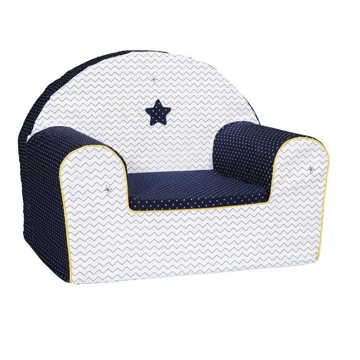 Fauteuil club - SAUTHON - HELLO - Blanc - Bébé - 43x51x42-0