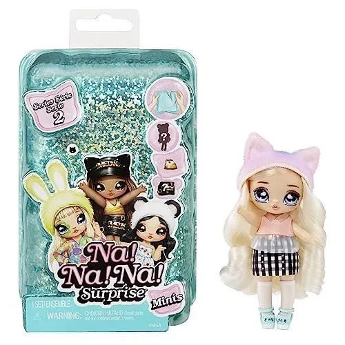 NA! NA! NA! SURPRISE MINIS SERIES 2 - POUPÉE MANNEQUIN DE 10 CM - EMBA-0