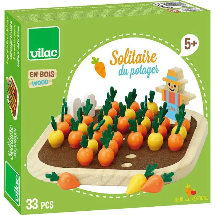 Vilac - Solitaire du potager-2