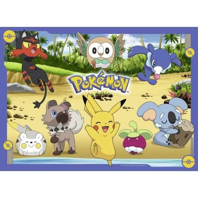 Puzzles Pokémon 4x100 pièces - Ravensburger-4