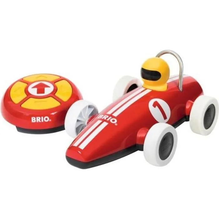 Brio - Voiture de course radiocommandee - Commande à distance - Jouet d'éveil Premier âge - Ravensburger - Dès 2 ans - 30388-3