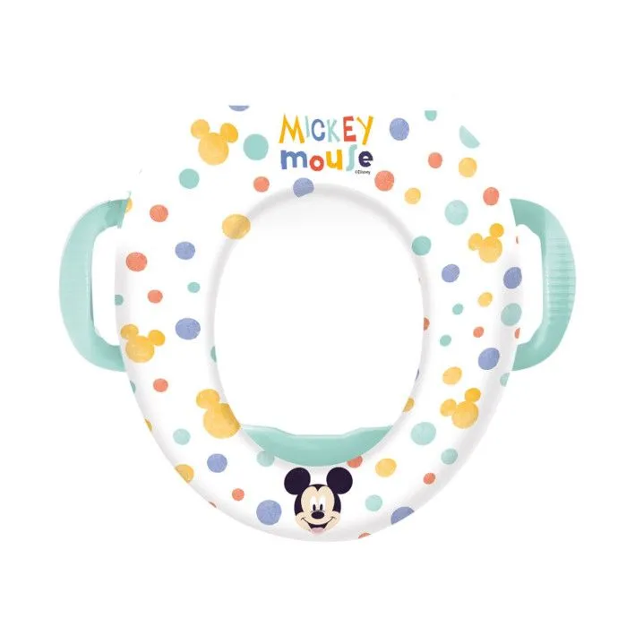 Réducteur WC THERMOBABY CONFORT MICKEY COOL - Avec poignée-0