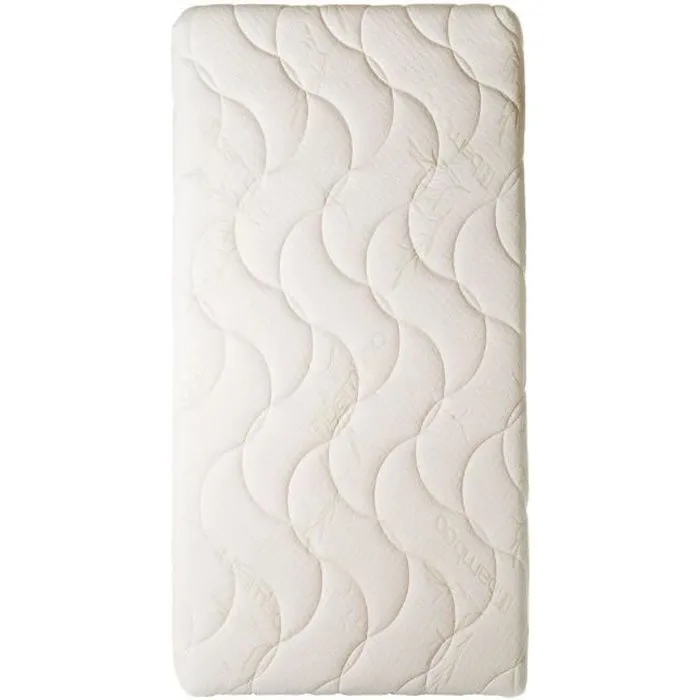Matelas bébé en Bambou - EASY DORT - 50x100 - Doux et absorbant-0