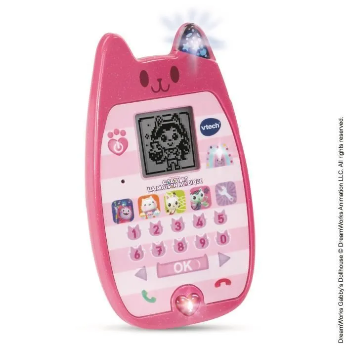 VTECH GABBY ET LA MAISON MAGIQUE - LE SMARTPHONE EDUCATIF-1