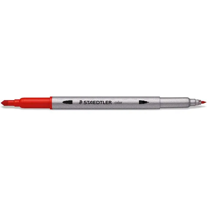 Feutres de coloriage - STAEDTLER - Set 72 - Double pointe 3,0 mm et 0,5 mm - 12 couleurs lumineuses - Mixte-2