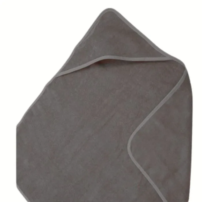 Cape de bain en éponge viscose de Bambou - EASY DORT - Gris - Bébé - Mixte-1