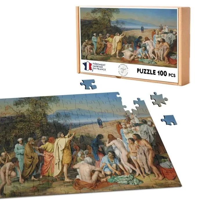 Puzzle Classique - FABULOUS - Aleksander Ivanov L'Apparition Du Christ - 100 Pièces - Intérieur - Adulte - Mixte-0