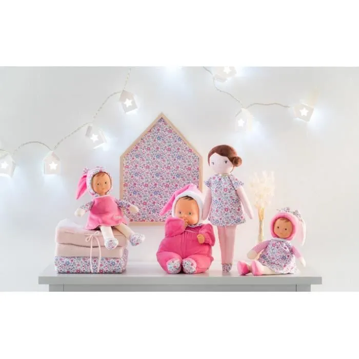 COROLLE - Mon Doudou Corolle - Babipouce Fleurs de Corolle - 28cm - dès la naissance-5