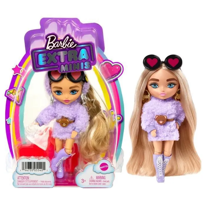 Barbie - Barbie Extra Mini Modele - Poupée - 3 ans et +-0