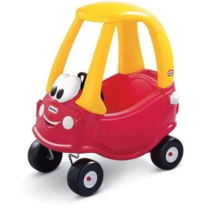 Little Tikes - Cozy Coupe Voiture d'enfant - Mini Véhicule pieds au sol à pousser avec véritable klaxon - Dès 18 mois-0