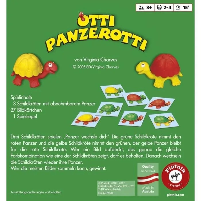 Piatnik - Jeu De Cartes Torteliki - 6374-1