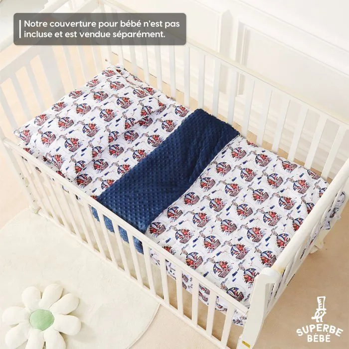 Oreiller avec Taie - 40x60 - Spencer & Sawyer | SUPERBE BEBE-4