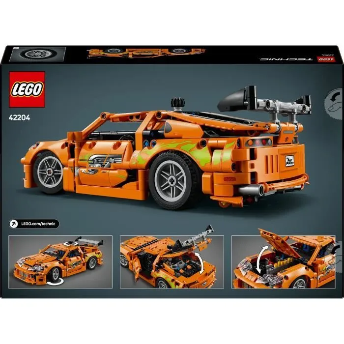 LEGO Technic 42204 Fast and Furious Toyota Supra MK4 - Jouet voiture pour garçon dès 9 ans-5
