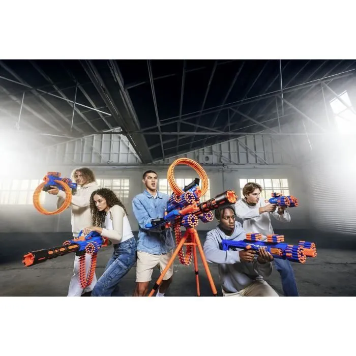 Pistolet sur trépied - ZURU XSHOT - Motorized Rage Fire - 72 fléchettes-8