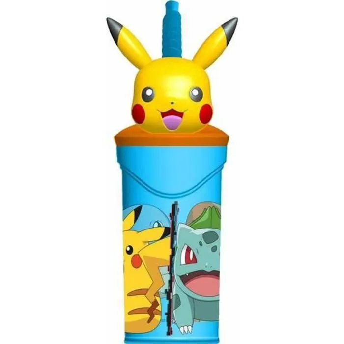 Bouteille d'eau - Pokémon - Distorsion - Plastique - 360 ml - Mixte-0
