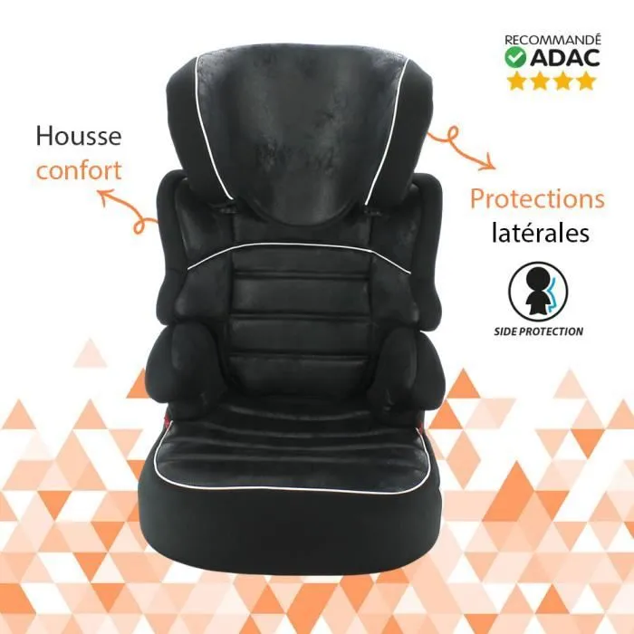 Siège Auto BEFIX NANIA Groupe 2-3 (de 15 à 36 kg)-4 étoiles test ADAC--red-1