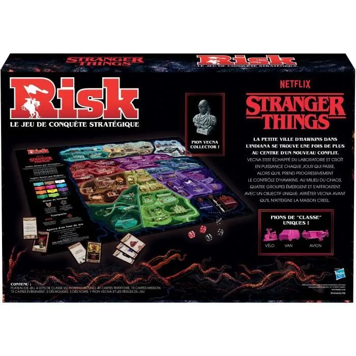 RISK Stranger Things - Jeu de société - WINNING MOVES - Dès 15 ans-2