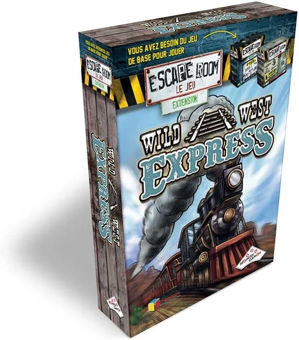 Escape Games - RIVIERA GAMES - Pack Ext. Wild West Express - 60 min - 2 joueurs ou plus-1