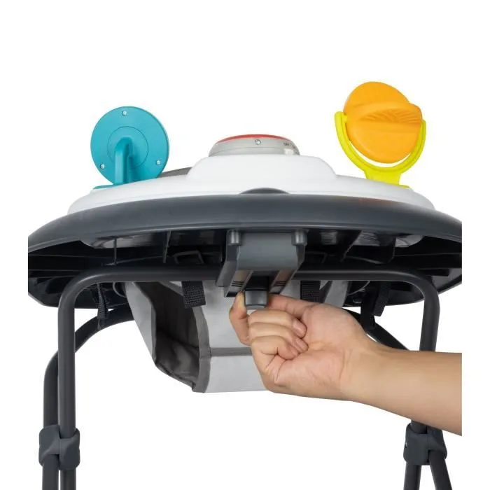 BEBECONFORT EXPLORER Trotteur avec tablette musicale, de 6 à 18 mois (12 kg), Tinted graphite-2