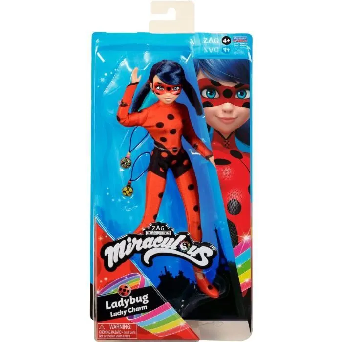 Poupée Miraculous 26 cm - BANDAI - Ladybug Lucky Charm-2