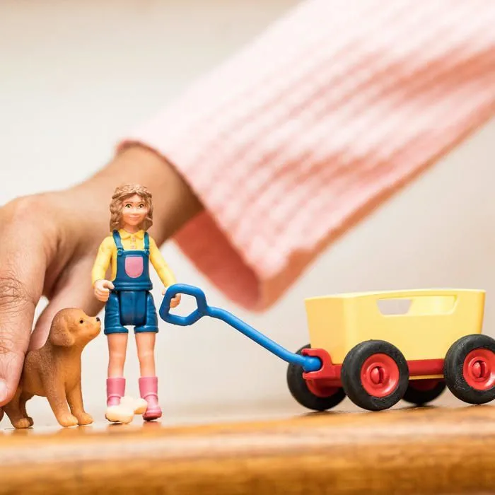 Schleich - 42543 - Kit de Jeu pour Voiture Farm World Abwechslung Figurine, n, Multicolore-1