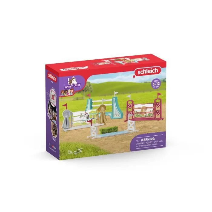 Accessoires - obstacles, dès 5 ans, Schleich 42612 Horse Club - Accessoire, 19 x 6 x 14,6 cm-1