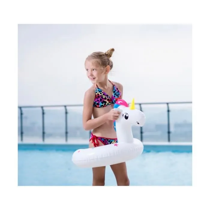 Bouée Gonflable Enfant Licorne Magique ø49 Cm - Piscine & Plage - Mixte - 3 ans et +-2