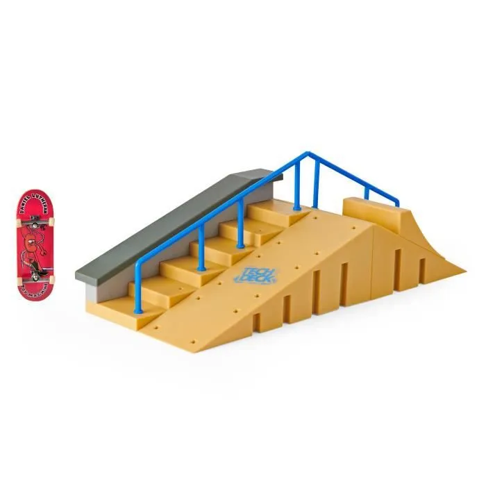 FINGER SKATE - TECH DECK STARTER SET X-CONNECT - 6061840 - Skateparks modulables Avec 1 Fingerskate & Accessoires - Modèle aléatoire-2