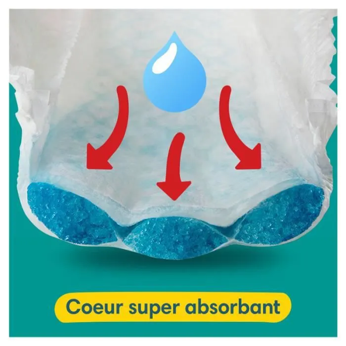 Couches-Culottes Baby Dry Taille 5 - Pampers - Pack de 24 - Blanc - Mixte-3