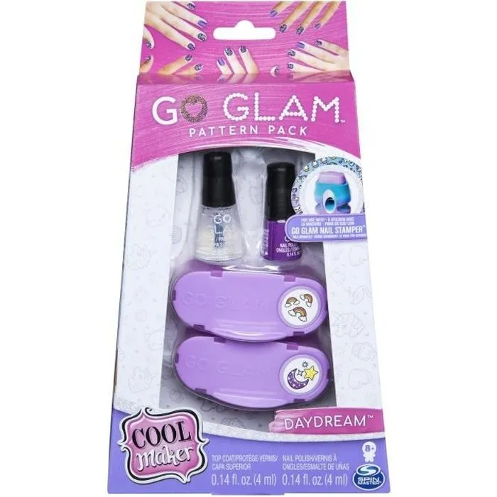 COOL MAKER - Go Glam Nail Stamper - Tampon à ongles avec grandes recharges-0