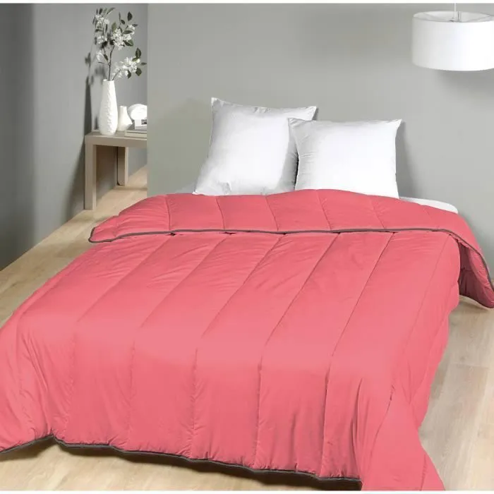 Couette tempérée Corail - 2 personnes 220 x 240 - MI SAISON - MORTREUX-0