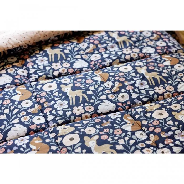 Parure de Lit 240 x 220 cm – Housse de Couette + 2 Taies d’Oreiller – Coton Forêt Enchantée-2