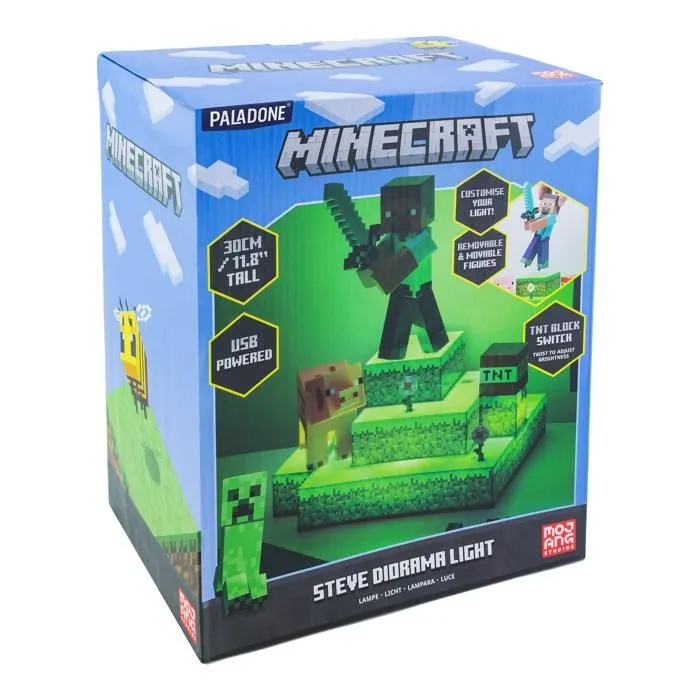 Lampe Minecraft Figurine - Paladone - 672MIN023-1