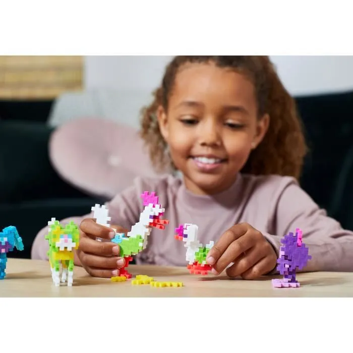Jeu de construction - Plus Plus - Kit découverte - Thème Animaux - 275 pcs - Pour enfant dès 3 ans-0