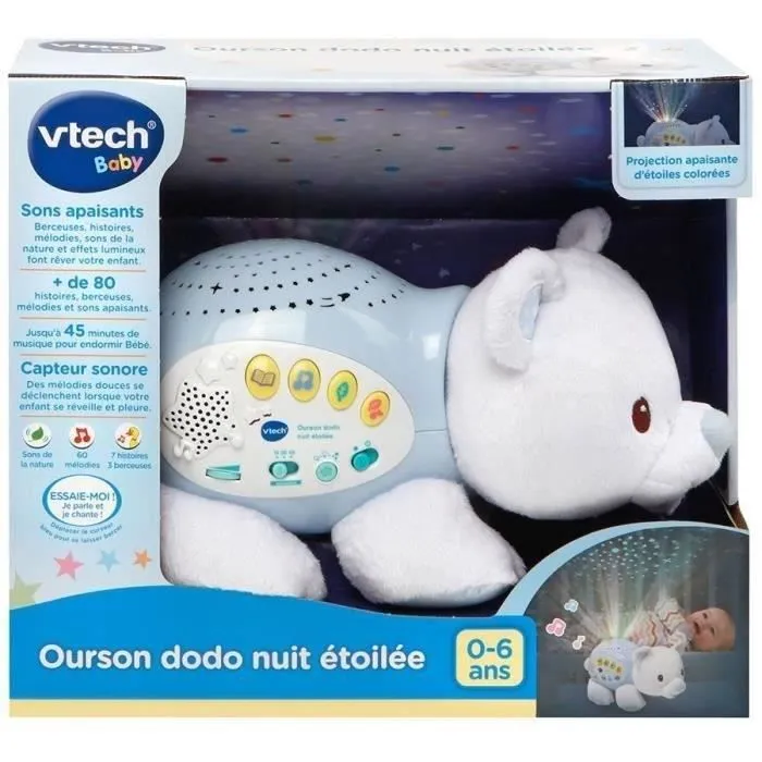VTECH BABY - Ourson Dodo Nuit Etoilée-3