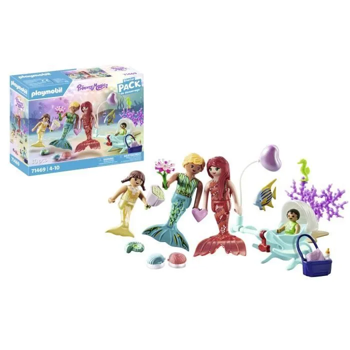 PLAYMOBIL 71469 Famille de sirènes-3