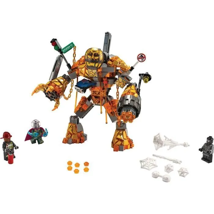 LEGO® Marvel Spider-Man 76128 Spider man et la bataille de l'Homme de métal-1