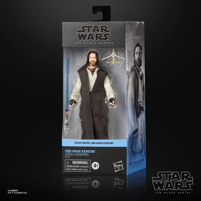 STAR WARS OBI-WAN KENOBI BLACK SERIES FIGURINE OBI-WAN KENOBI JEDI L-2