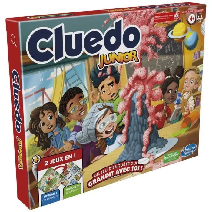 Cluedo Junior 2-en-1 - Jeu de société junior - jeu de réflexion-0