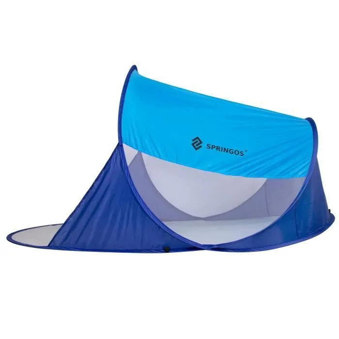 Tente de Plage - SPRINGOS - Pop Up - Anti UV - 200x120x60-95cm - Hydrofuge-2