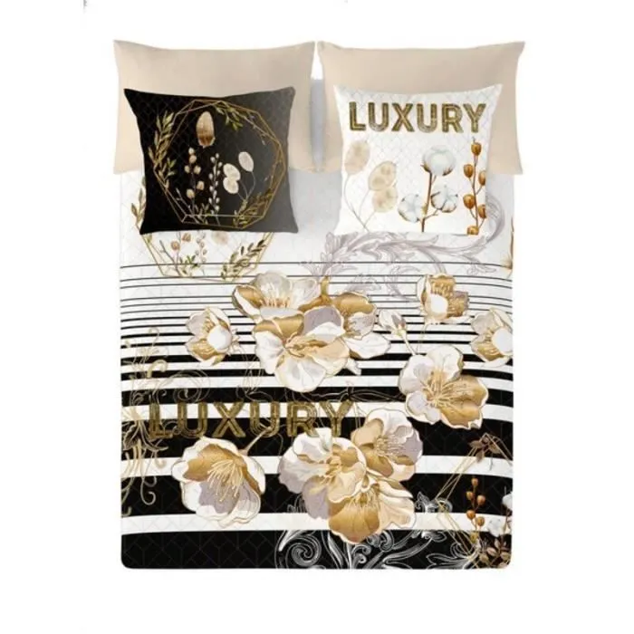Housse de Couette - Naturals Luxury - Lit de 90 - 100% Coton - Dimensions 150x220 cm - Taie incluse-0
