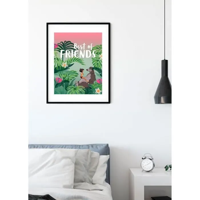 Poster Disney Le livre de la Jungle - KOMAR - Rectangulaire - 70 cm x 50 cm - Décoration murale-3